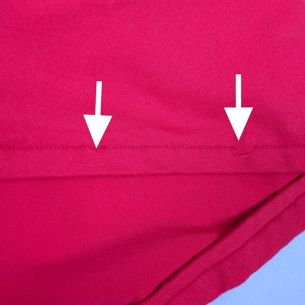 Active Red Racerback Dress Built-In Bra Zipper Pocket Size Small - Picture 6 of 9